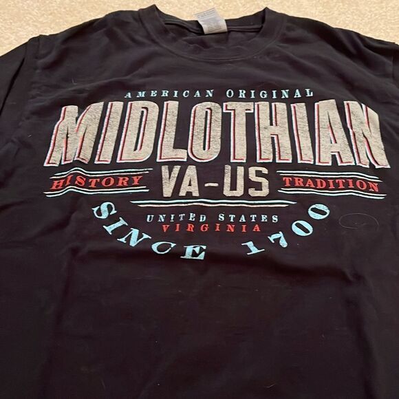 GILDAN SIZE SMALL MIDLOTHIAN VA SHIRT KIDS - Picture 2 of 7